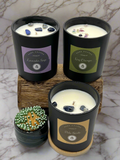 Palo Santo Crystal Infused Soy Candle