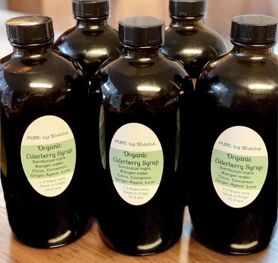Organic Elderberry Syrup